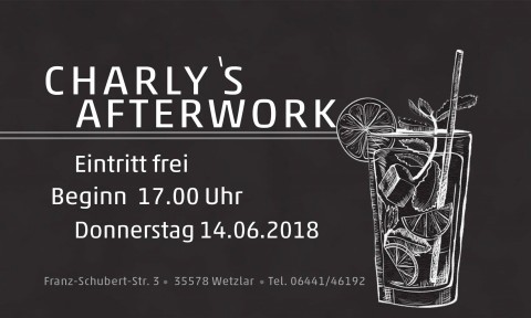 Charlys After-Work – Vol. II | 14.06.2018