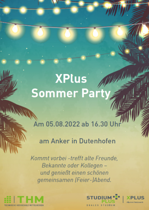 XPlus Sommer Party am Anker